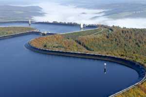 Bassin supérieur, usine hydroélectrique de Vianden (SEO)