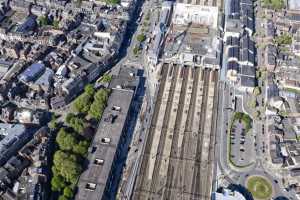 Gare de Namur - Chantier en Mai 2018