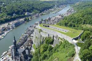 Citadelle et centre de Dinant