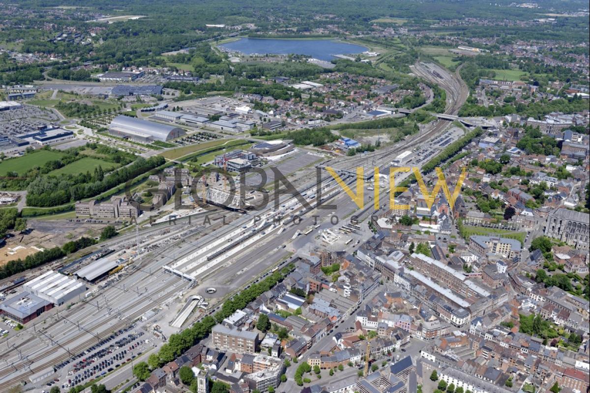 Gare de Mons (Chantier en Mai 2017)