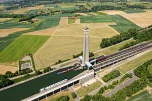 Plan Incliné de Ronquières, canal du Centre