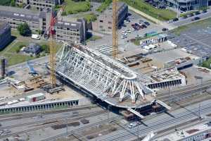 Gare de Mons (Chantier en Mai 2017)