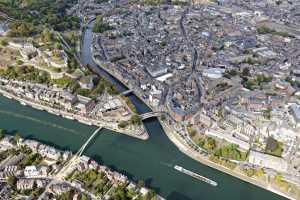 Centre Culturel de Namur - Chantier en Sept 2018 (Arch: Ph. Samyn & Partners)