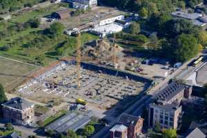 Chantier de la plateforme TERRA (Gembloux Agro-Bio Tech - UlG