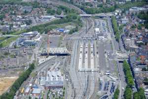 Gare de Mons (Chantier en Mai 2017)