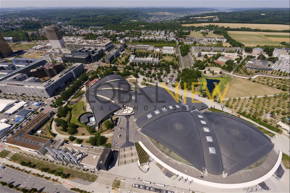't Coque, plateau du Kirchberg - Grand-Duché de Luxembourg
