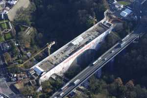 Pont Adolphe (Healtheadolphebridge) - Chantier en Décembre 2015