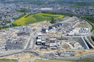 Gaasperech, Lëtzebuerg, Luxembourg - Chantier en Mai 2017