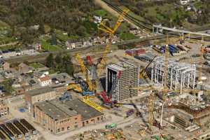 Centrale des Awirs, chantier en mars 2024 (Engie Electrabel)