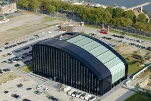 Siège de l’IBGE sur le site de Tour & Taxi (Arch:© Cepezed / Samyn & Partners)