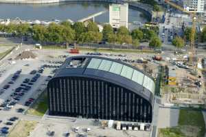 Siège de l’IBGE sur le site de Tour & Taxi (Arch:© Cepezed / Samyn & Partners)