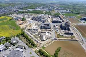 Gaasperech, Lëtzebuerg, Luxembourg - Chantier en Mai 2017
