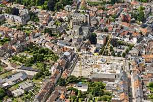 Centre Culturel de Braine-l'Alleud (chantier en Mai 2022)