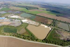 Raffinerie Tirlemontoise, site de Longchamps - Bassins de déantation