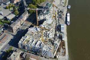 Port du Bon Dieu - projet immobilier en bord de Meuse à Namur