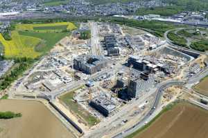 Gaasperech, Lëtzebuerg, Luxembourg - Chantier en Mai 2017