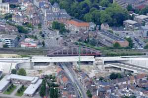 Travaux ferroviaires à Malines