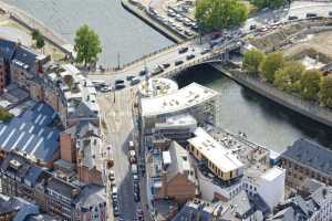 Centre Culturel de Namur - Chantier en Sept 2018 (Arch: Ph. Samyn & Partners)