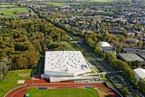 Centre sportif du Blocry, Piste Indoor - Louvain-la-Neuve