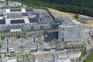 BGL BNP Paribas Kirchberg - Chantier en juin 2016