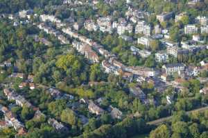 Quartiers résidentiels au sud de Uccle