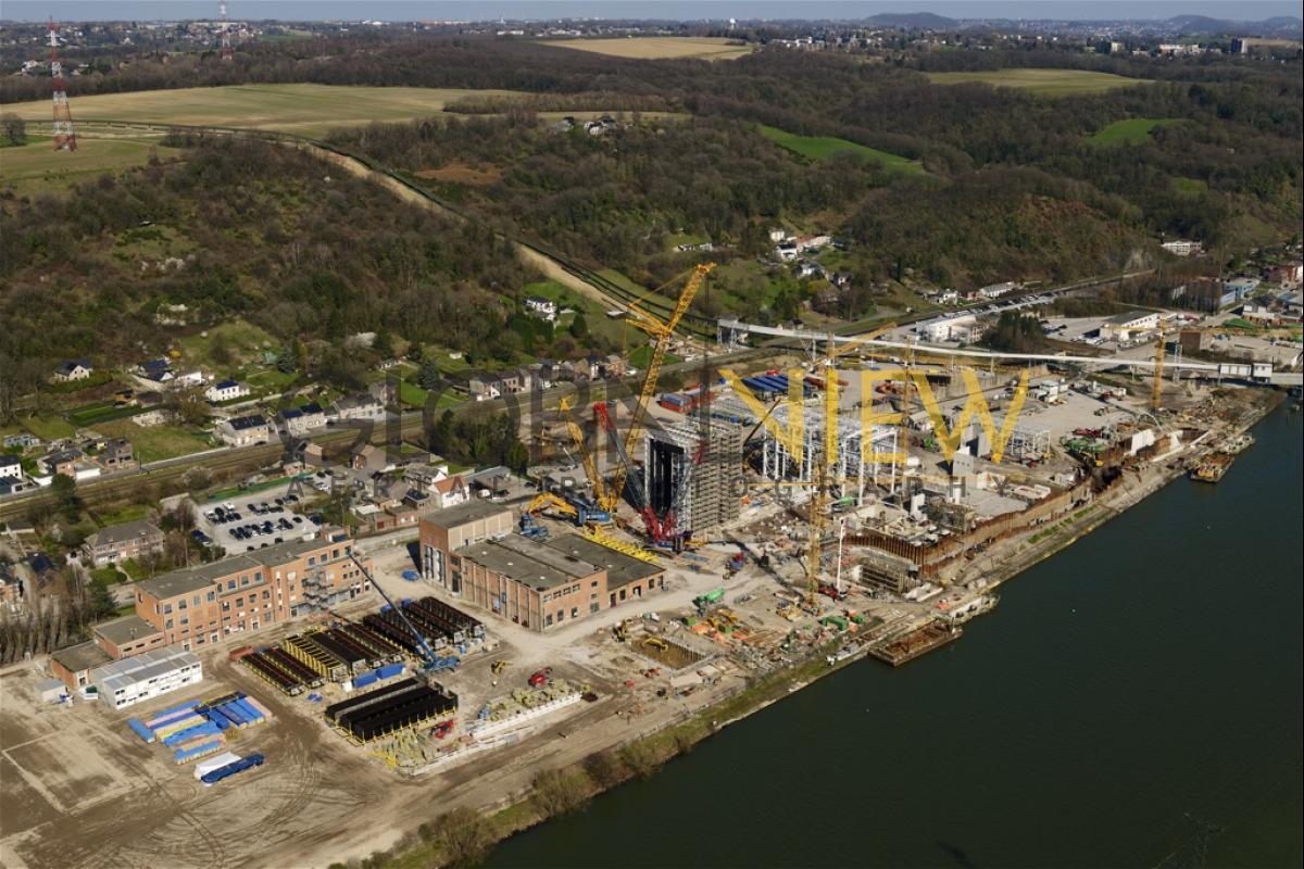 Centrale des Awirs, chantier en mars 2024 (Engie Electrabel)