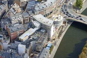 Centre Culturel de Namur - Chantier en Sept 2018 (Arch: Ph. Samyn & Partners)