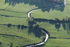 Route sinueuse à Chéoux