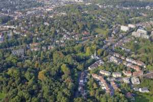 Quartiers résidentiels au sud de Uccle