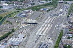 Gare de Mons (Chantier en Mai 2017)