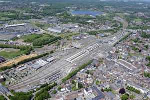 Gare de Mons (Chantier en Mai 2017)