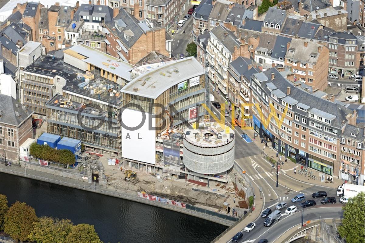 Centre Culturel de Namur - Chantier en Sept 2018 (Arch: Ph. Samyn & Partners)