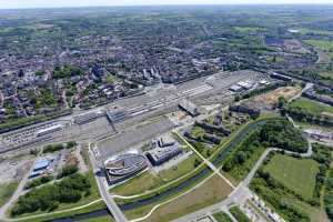 Gare de Mons (Chantier en Mai 2017)