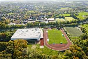 Centre sportif du Blocry, Piste Indoor - Louvain-la-Neuve