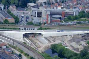 Travaux ferroviaires à Malines