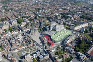 Parvis et église Saint-Christophe - Tourcoing