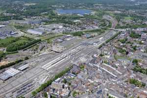 Gare de Mons (Chantier en Mai 2017)