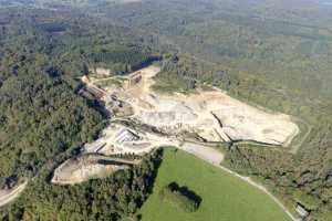 Carrière GBA - Grès du Bois d'Anthisnes - Vues basses