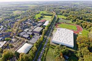 Centre sportif du Blocry, Piste Indoor - Louvain-la-Neuve