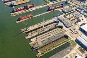 Engine Deck Repair Dry Dock