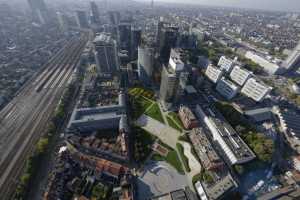 Parc Gaucheret; quartiers Nord de Bruxelles