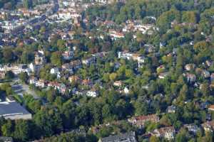 Quartiers résidentiels au sud de Uccle