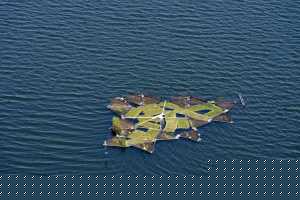 De Maat - Iles flottantes pour les oiseaux
