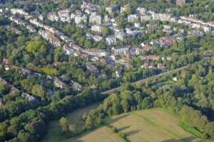 Quartiers résidentiels au sud de Uccle