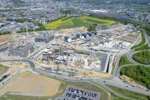Gaasperech, Lëtzebuerg, Luxembourg - Chantier en Mai 2017