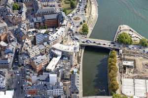 Centre Culturel de Namur - Chantier en Sept 2018 (Arch: Ph. Samyn & Partners)