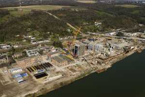 Centrale des Awirs, chantier en mars 2024 (Engie Electrabel)
