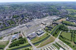 Gare de Mons (Chantier en Mai 2017)