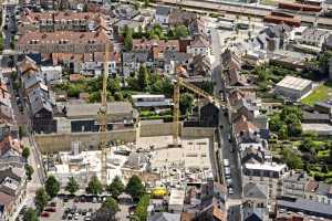 Centre Culturel de Braine-l'Alleud (chantier en Mai 2022)