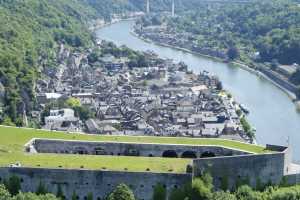 Citadelle et centre de Dinant